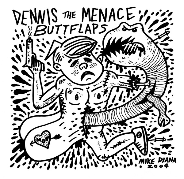Dennis The Menace Buttflaps