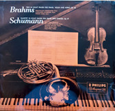Trio In E-flat Major For Piano, Violin And Horn, Op. 40. Schumann/Quartet In E-flat Major For Piano And Strings, Op. 47. / Quartet In E-flat Major For Piano And Strings, Op. 47