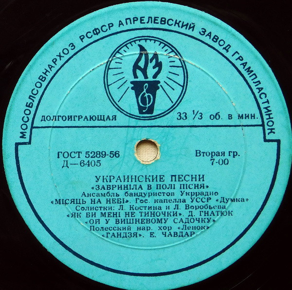 Украинские Песни