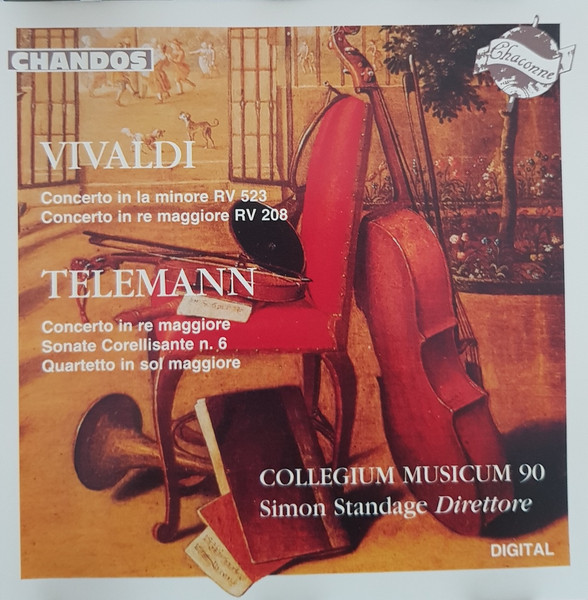 Vivaldi: Concerto In La Minore RV 523 / Concerto In Re Maggiore RV 208 • Telemann: Concerto In Re Maggiore / Sonate Corellisante N. 6 / Quartetto In Sol Maggiore