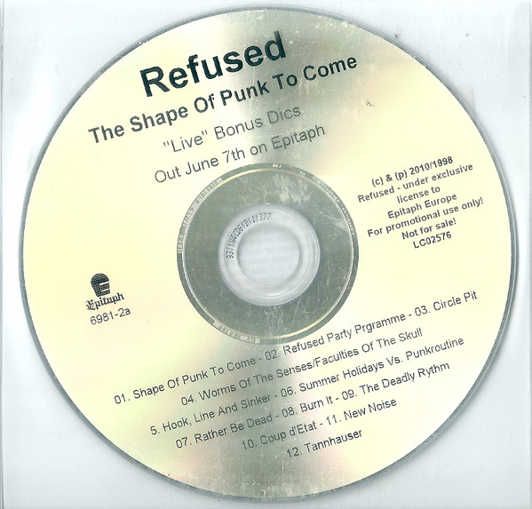 The Shape Of Punk To Come ("Live" Bonus Disc)