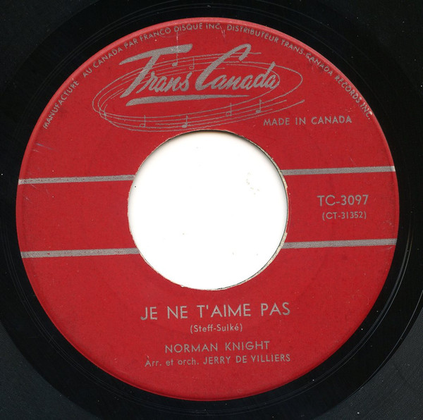 Je Ne T'aime Pas