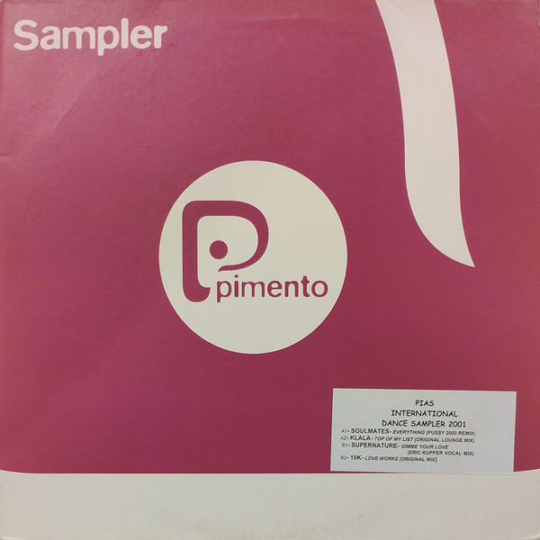 PIAS International Dance Sampler 2001