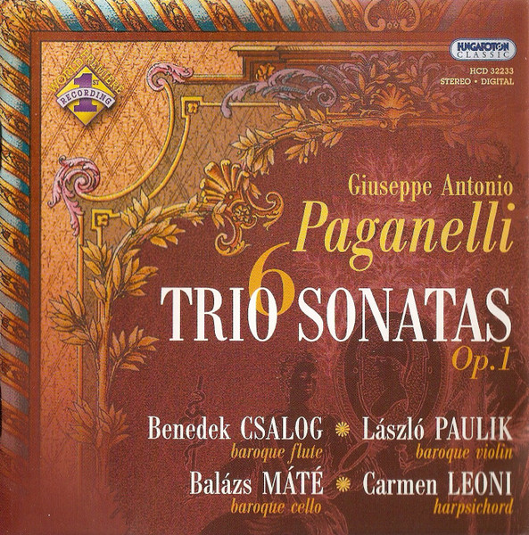 6 Trio Sonatas Op.1