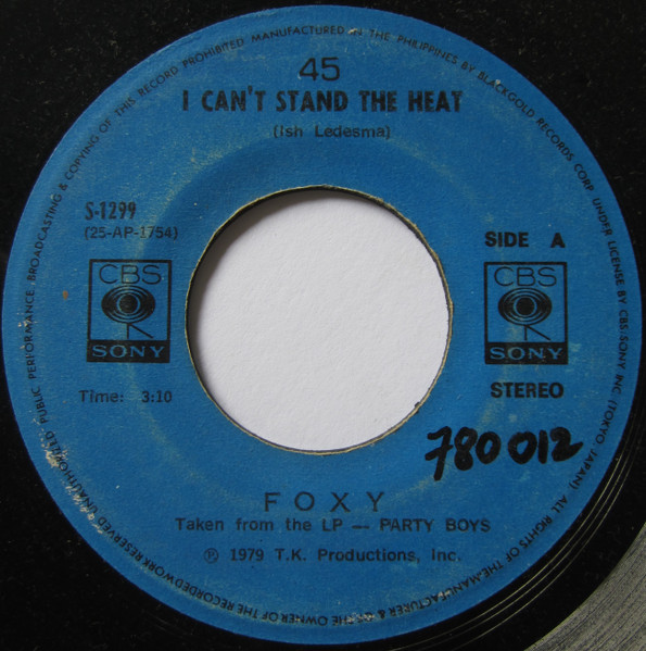 I Can't Stand The Heat / RRRRRRock 