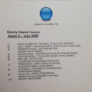 Kenny Hayes Fanzine Issue 9 - July 2006
