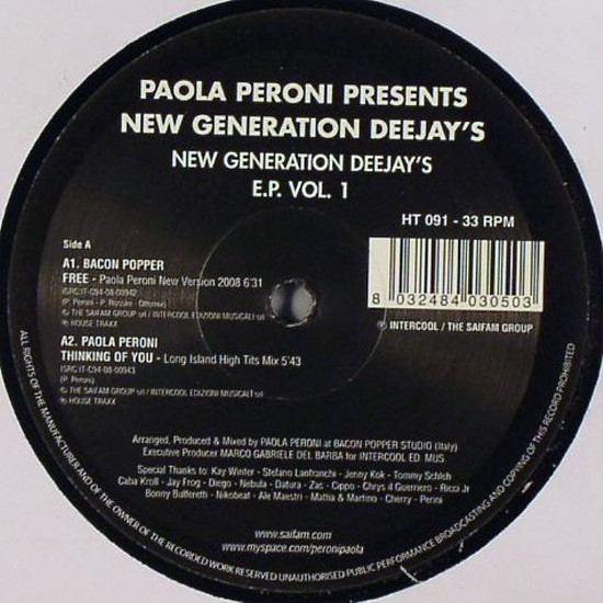 New Generation Deejay's E.P. Vol. 1