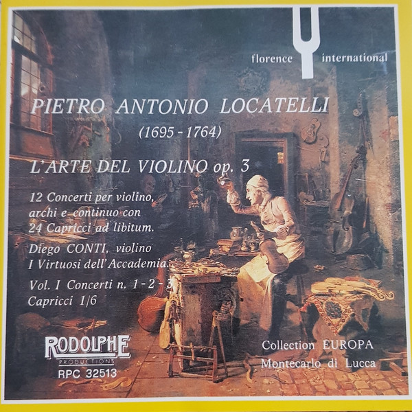 L'Arte Del Violino Op. 3 Vol. 1