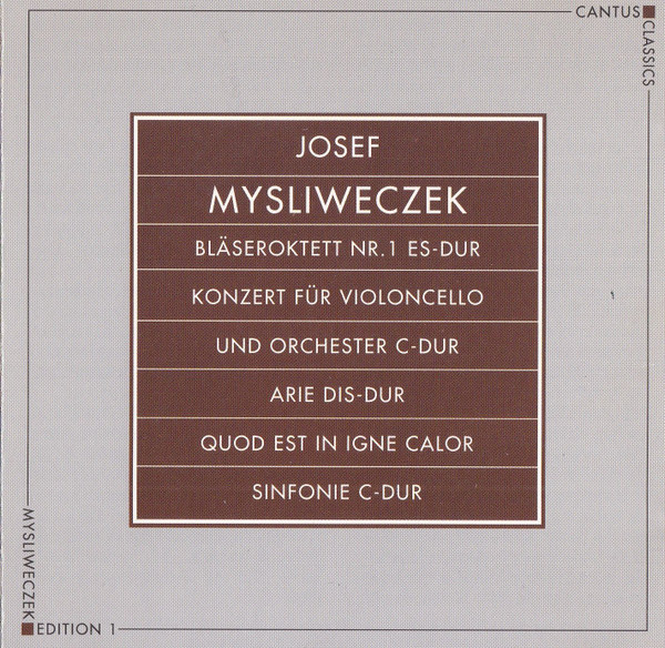 Konzerte - Bläseroktett Nr. 1 Es-Dur, Konzert Für Violoncello Und Orchester C-Dur, Arie Dis-Dur Quod Est In Igne Calor, Sinfonie C-Dur