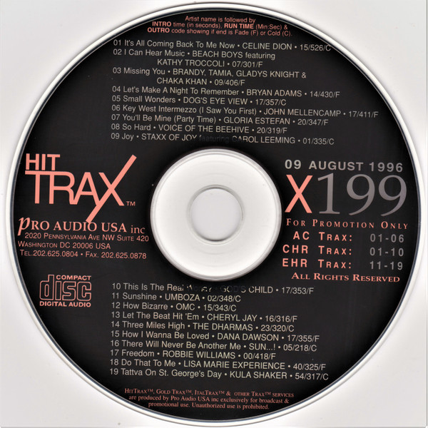 Hit Trax X199