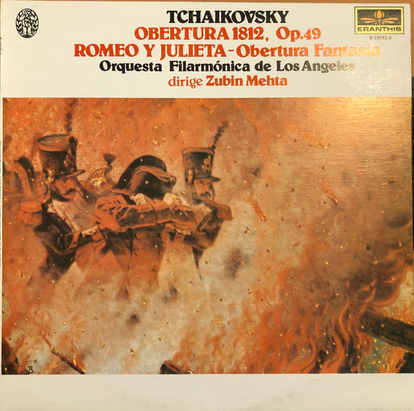Tchaikovsky Obertura 1812, Op. 49 / Romeo y Julieta - Obertura Fantasia / Orquesta Filarmónica de Los Angeles dirige Zubin Mehta
