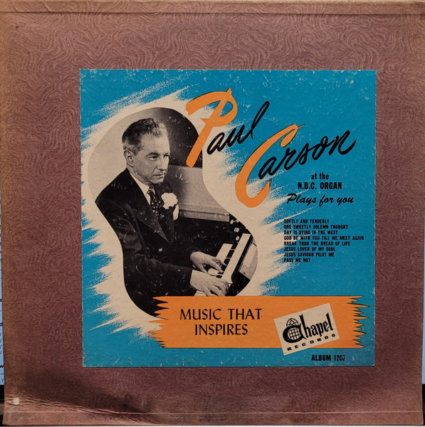 At The N.B.C. Organ Plays For You Music That Inspires