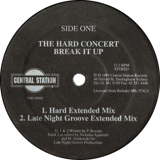 Break It Up / The Same