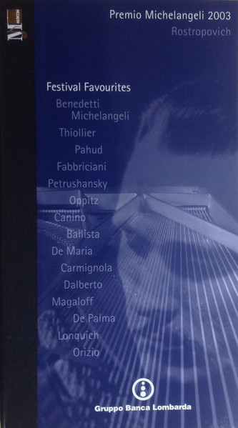 Premio Arturo Benedetti Michelangeli 