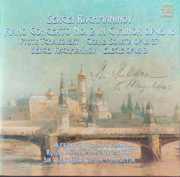 Piano Concerto No. 2 In C Minor Opus 18 / Grand Sonata Opus 37 / Èlégie Opus 3