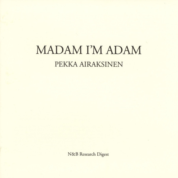 Madam I'm Adam