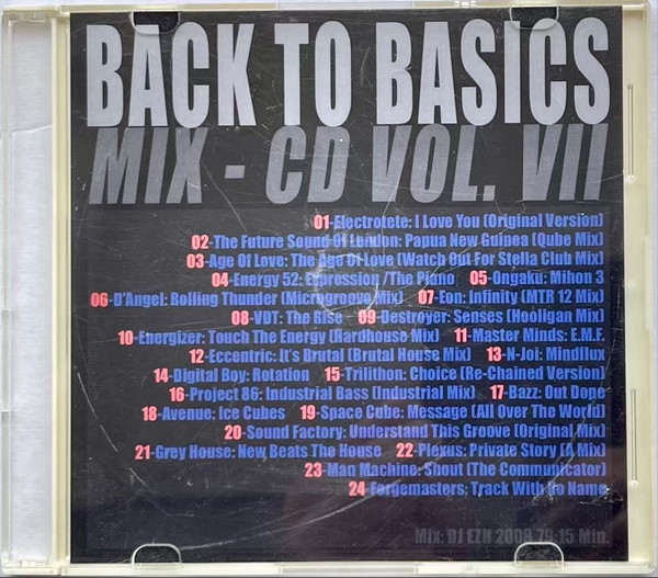 Back To Basics Mix-CD Vol. VII
