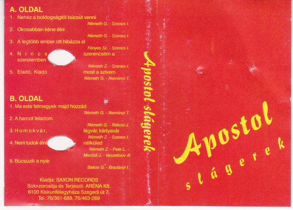 Apostol Slágerek