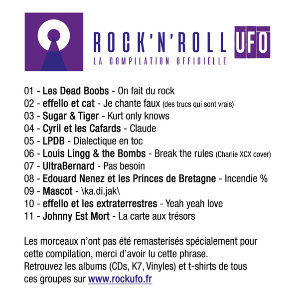 Rock'n'roll UFO - La Compilation Officielle