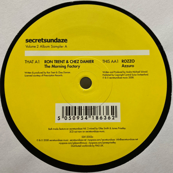 Secretsundaze Volume 2 Album Sampler A