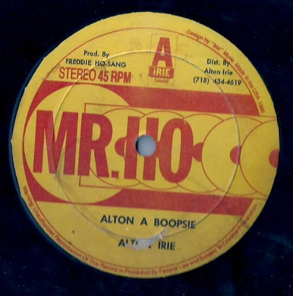 Alton A Boopsie / Tell Me Who A De Boopsie