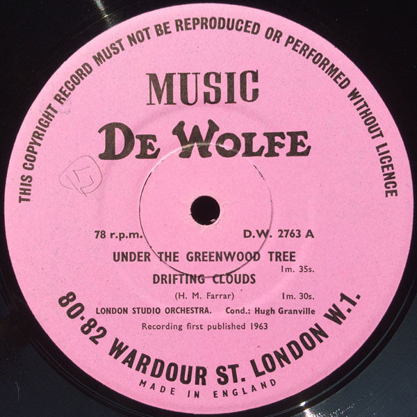 Under The Greenwood Tree