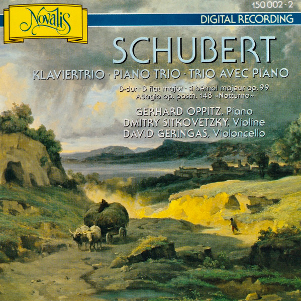 Klaviertrio = Piano Trio = Trio Avec Piano (B-Dur = B Flat Major = Si Bémol Majeur) Op. 99 / Adagio Op. Posth. 148 «Notturno» 