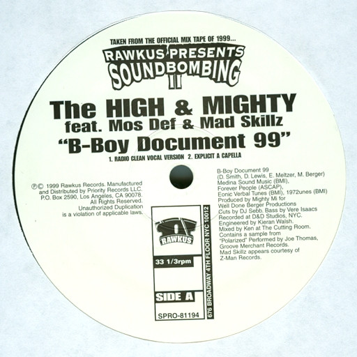 B-Boy Document 99