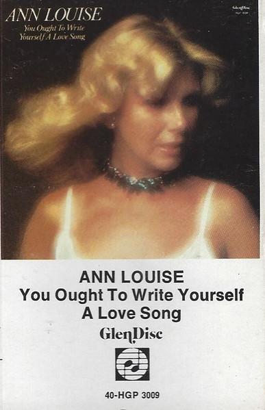 You Ought To Write Yourself A Love Song