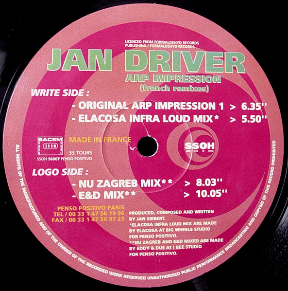 Arp Impressions (French Remixes)