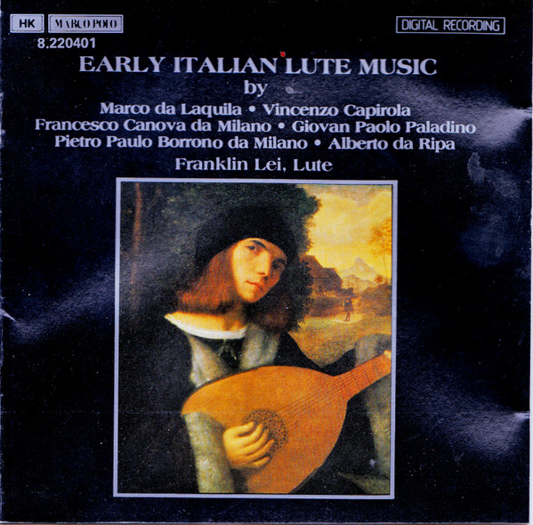 Early Italian Lute Music