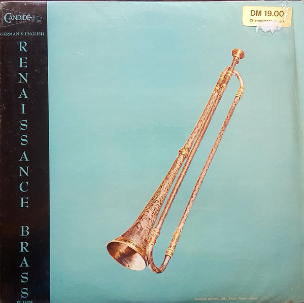 German & English Music Of The Late Renaissance For Brass