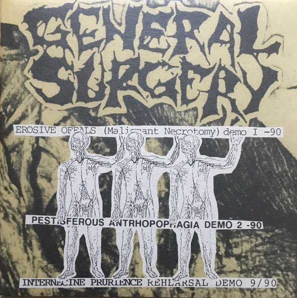 Erosive Offals (Malignant Necrotomy) Demo I -90 / Pestisferous Antrhopophagia Demo 2 -90 / Internecine Prurience Rehearsal Demo 9 / 90