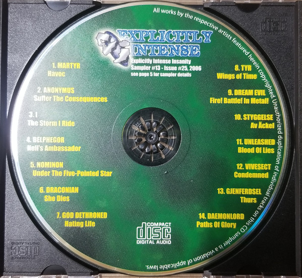 Insanity Sampler #13