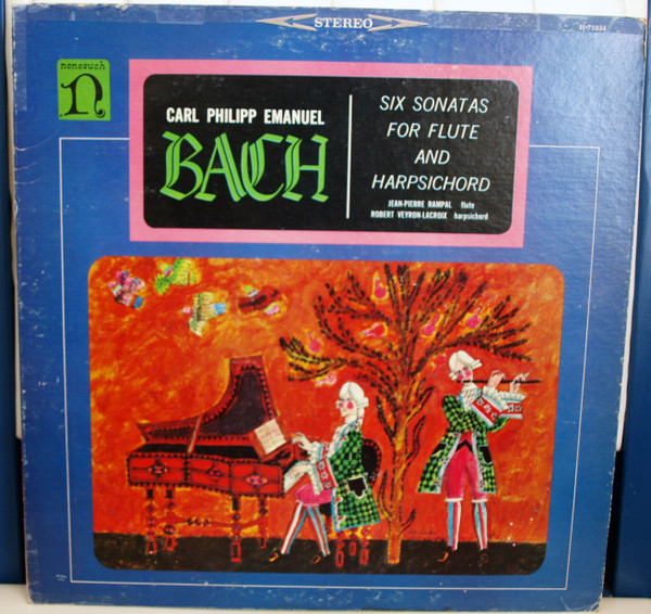 Six Sonatas For Flute And Harpsichord