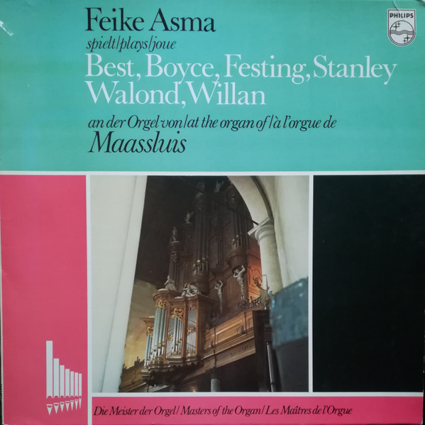 Feike Asma spielt an der Orgel von Maassluis 
