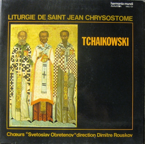 Liturgie De Saint Jean Chrysostome