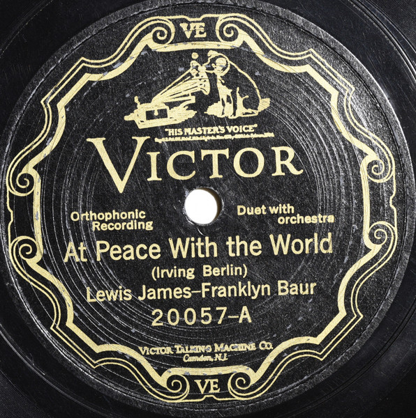 At Peace With The World / Sally's Not The Same Old Sally (I Left On The Ozark Trail)