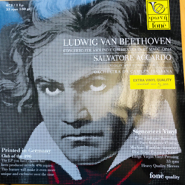 Concerto Per Violino E Orchestra In Re Magg. Op.61