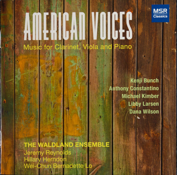 American Voices - New Music for Clarinet, Viola and Piano