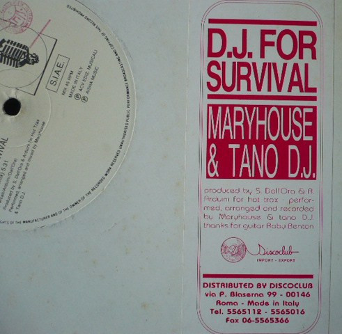 D.J. For Survival