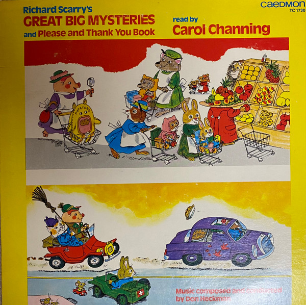 Richard Scarry's Great Big Mysteries and Please and Thank You Book