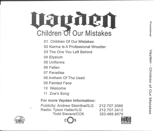 Children Of Our Mistakes