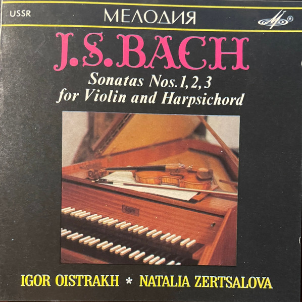 Sonatas Nos. 1, 2, 3 For Violin And Harpsichord 