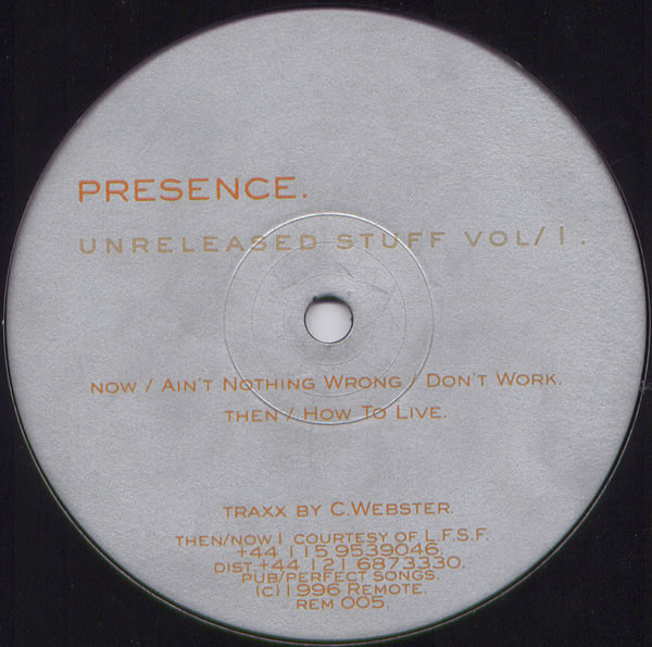 Unreleased Stuff Vol. 1/2