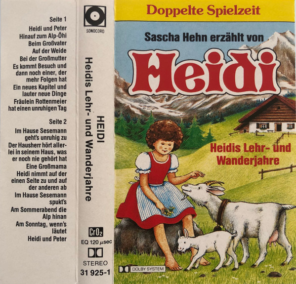 Heidi - Heidis Lehr- Und Wanderjahre
