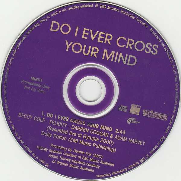 Do I Ever Cross Your Mind