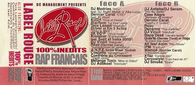 Label Rouge volume 1 (100% inédits rap français)