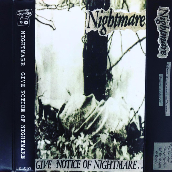Give Notice Of Nightmare