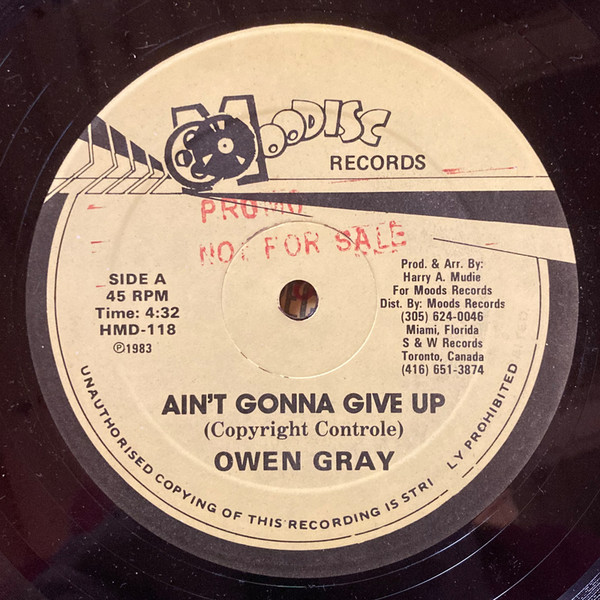 Ain't Gonna Give Up / Dub Version